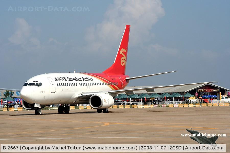 B-2667, 2000 Boeing 737-78S C/N 30170, Shenzhen Airlines
