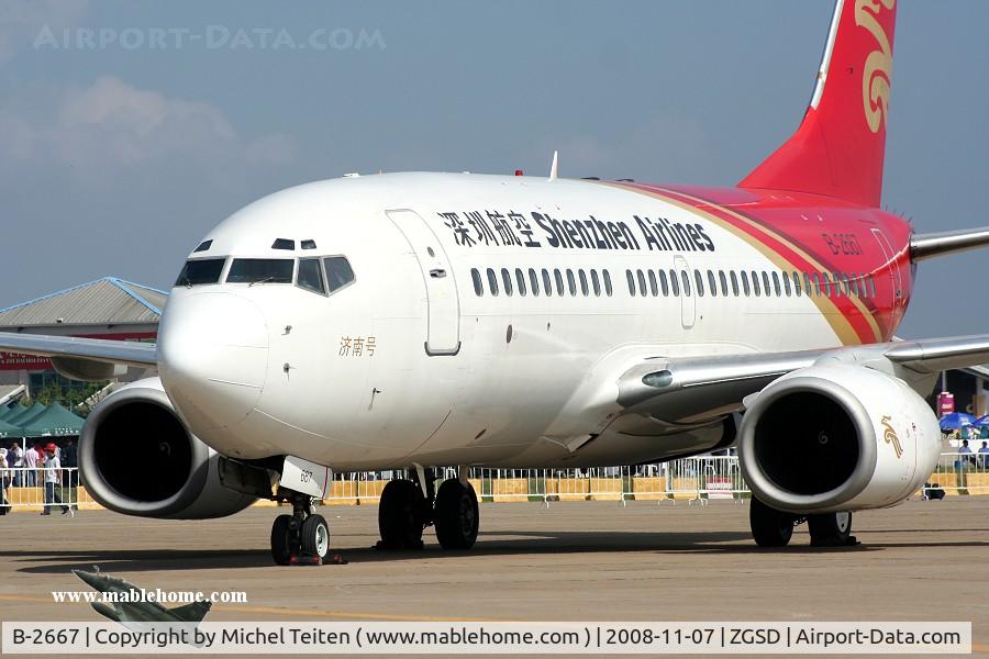 B-2667, 2000 Boeing 737-78S C/N 30170, Shenzhen Airlines