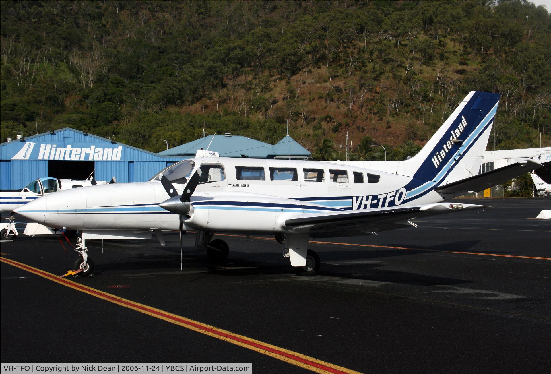 VH-TFO, Cessna 404 Titan C/N 4040076, .