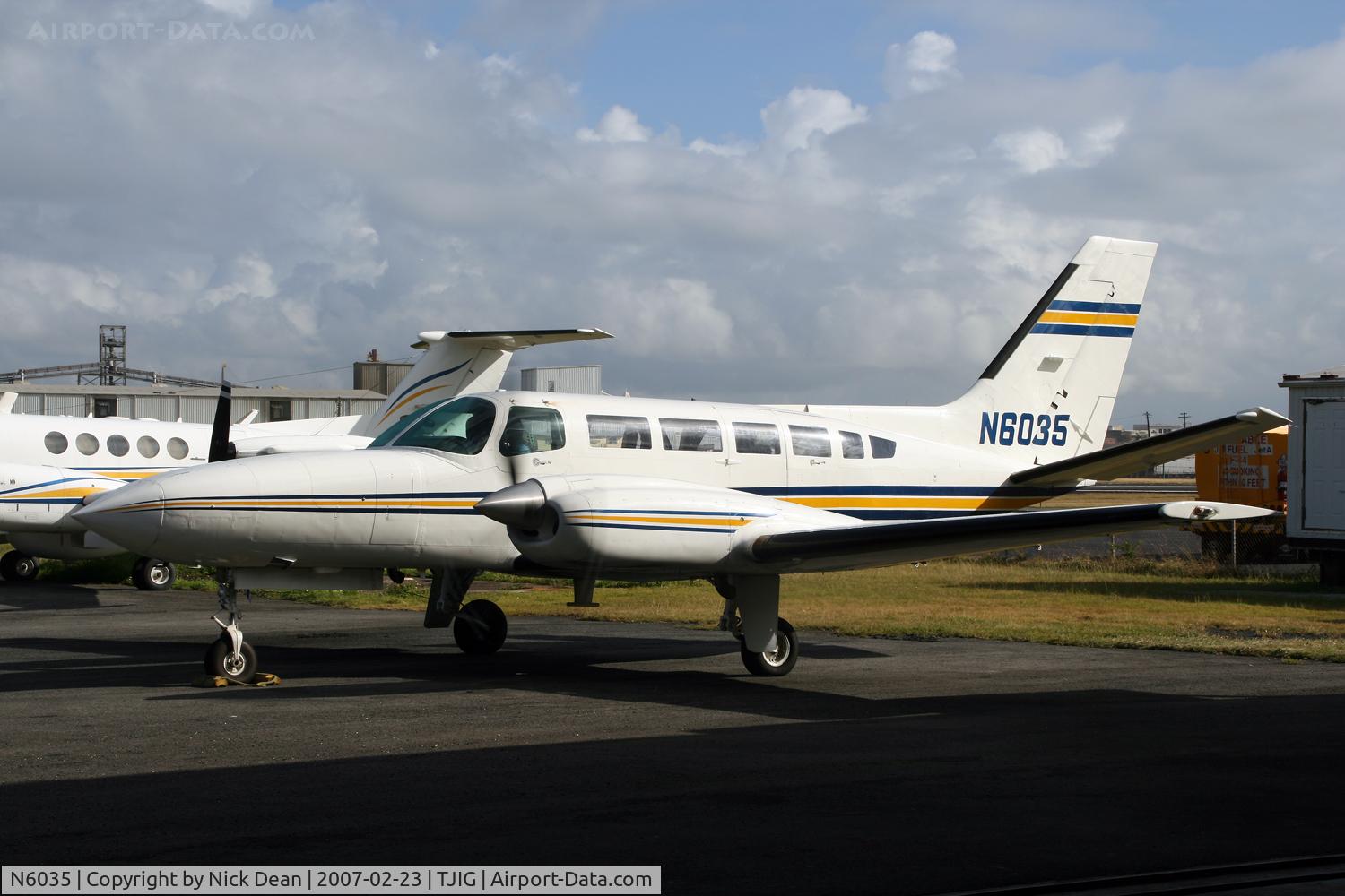 N6035, Cessna 404 Titan C/N 404-0843, /