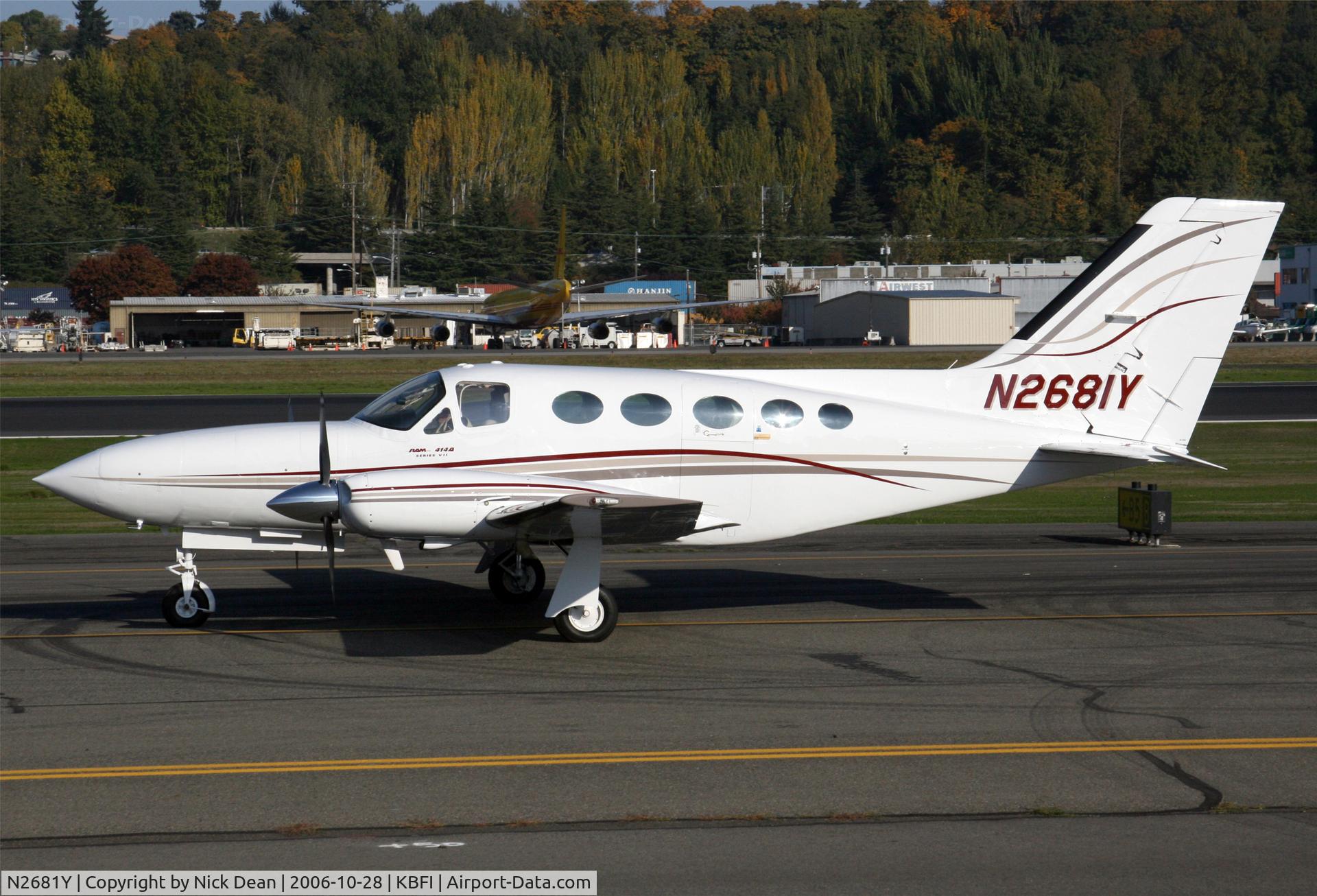 N2681Y, 1981 Cessna 414A Chancellor C/N 414A0635, /