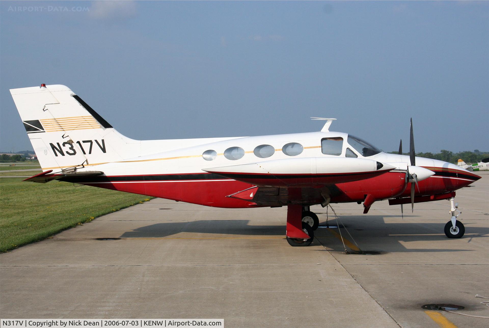 N317V, 1968 Cessna 421 Golden Eagle C/N 421-0156, /
