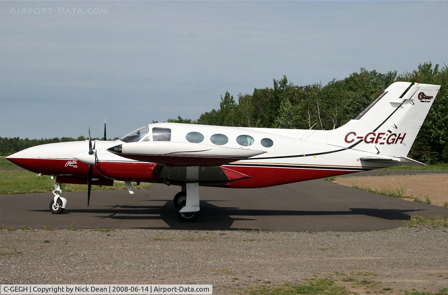 C-GEGH, 1971 Cessna 421B Golden Eagle C/N 421B0208, St. Jean Chrysostome Quebec