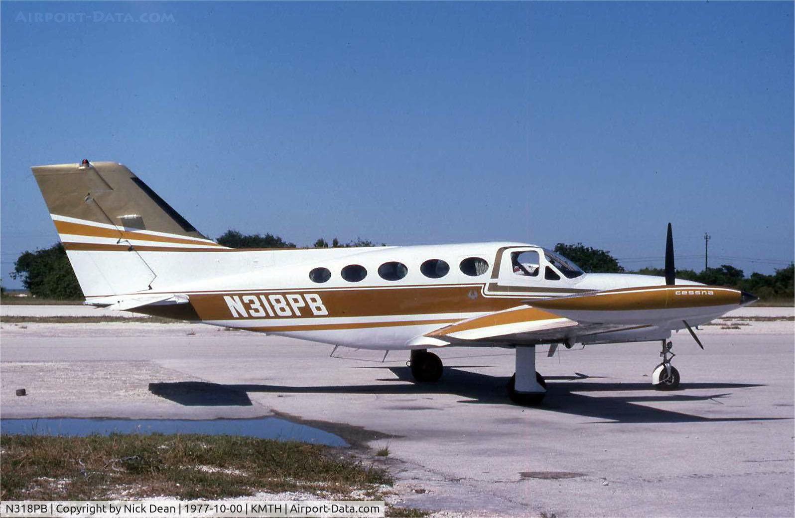 N318PB, 1973 Cessna 421B Golden Eagle C/N 421B0427, Clearly not a Bell 412 30 years ago C/N 421B-0427