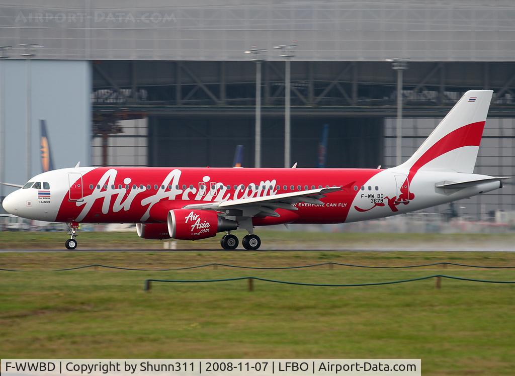 F-WWBD, 2008 Airbus A320-214 C/N 3679, C/n 3679 - To be HS-ABH