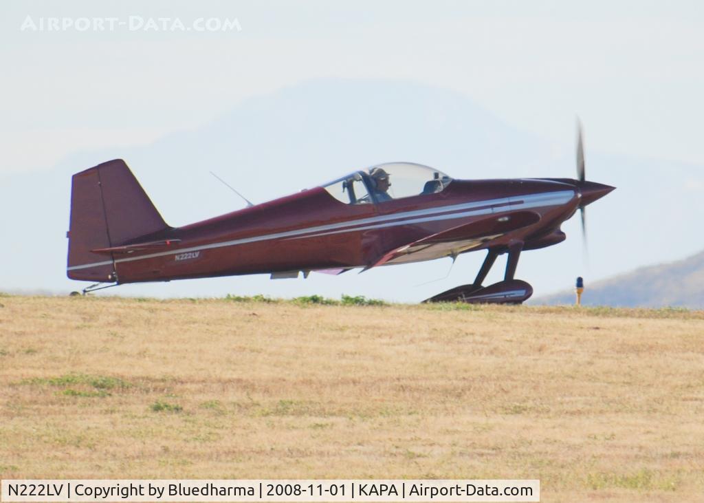 N222LV, 1995 Vans RV-6 C/N 20174, Position and hold for 17L.