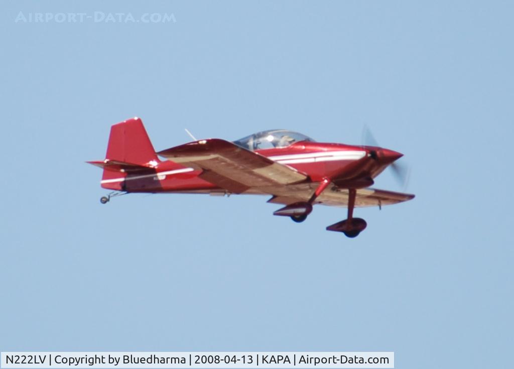 N222LV, 1995 Vans RV-6 C/N 20174, Touch and Go on 35L.