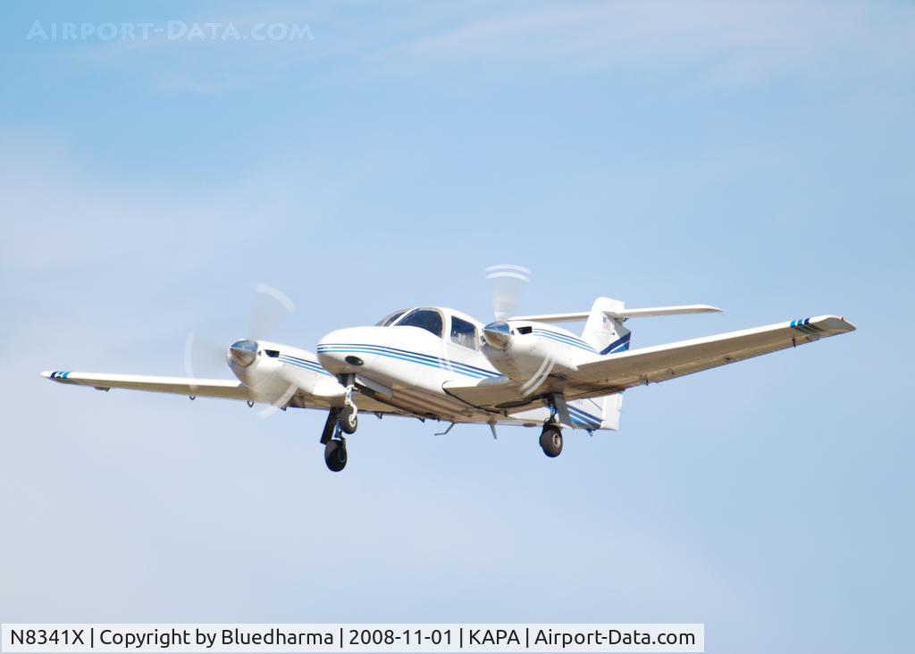 N8341X, Piper PA-44-180T Turbo Seminole C/N 44-8107043, Touch and Go on 17L.