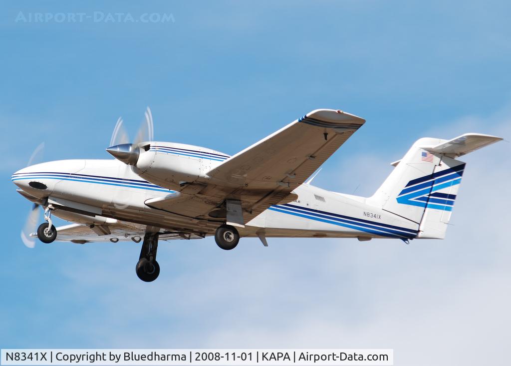 N8341X, Piper PA-44-180T Turbo Seminole C/N 44-8107043, Touch and Go on 17L.