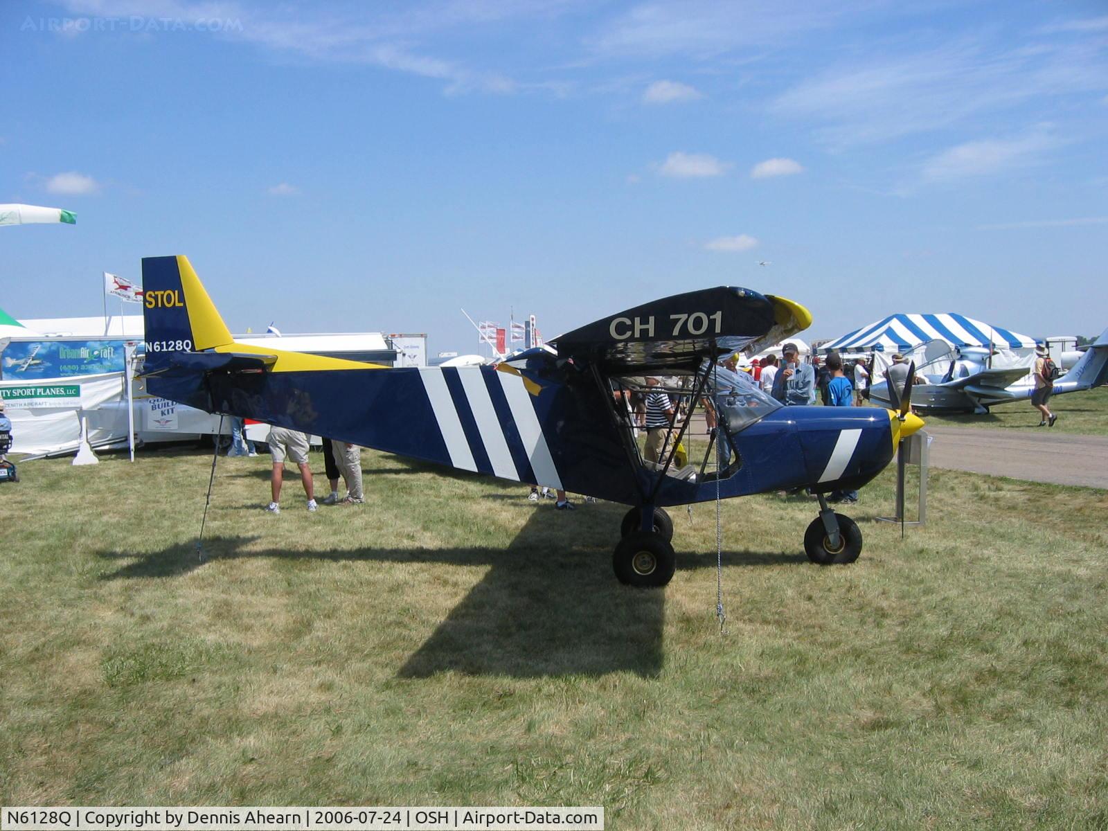 N6128Q, 1998 Zenair STOL CH-701 C/N 7-3707, OSH 2006