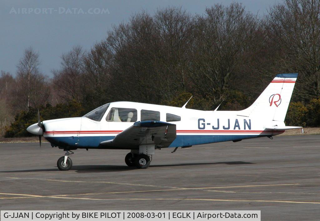 G-JJAN, 1986 Piper PA-28-181 Cherokee Archer II C/N 28-90007, LOCAL REDAIR TRAINER