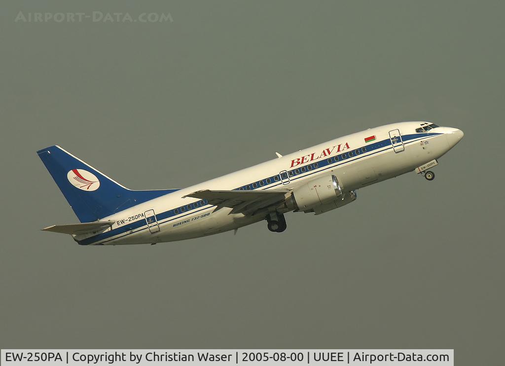 EW-250PA, 1995 Boeing 737-524 C/N 26319, Belavia