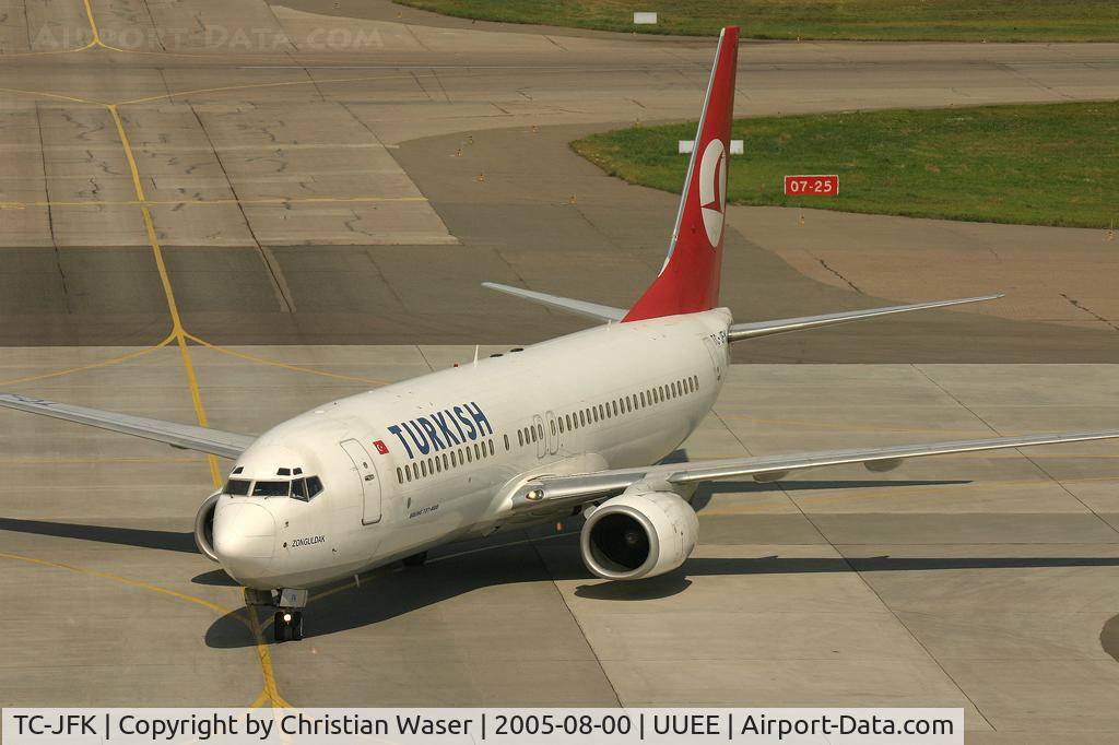 TC-JFK, 1999 Boeing 737-8F2 C/N 29773, Turkish Airlines