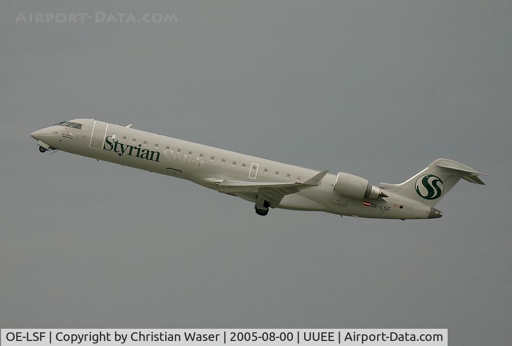 OE-LSF, Bombardier CRJ-702 (CL-600-2C10) Regional Jet C/N 10217, Styrian Spirit CRJ-700