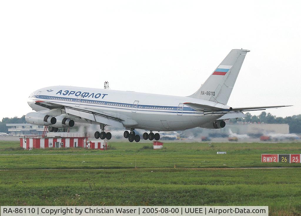 RA-86110, 1990 Ilyushin Il-86 C/N 51483208078, Aeroflot