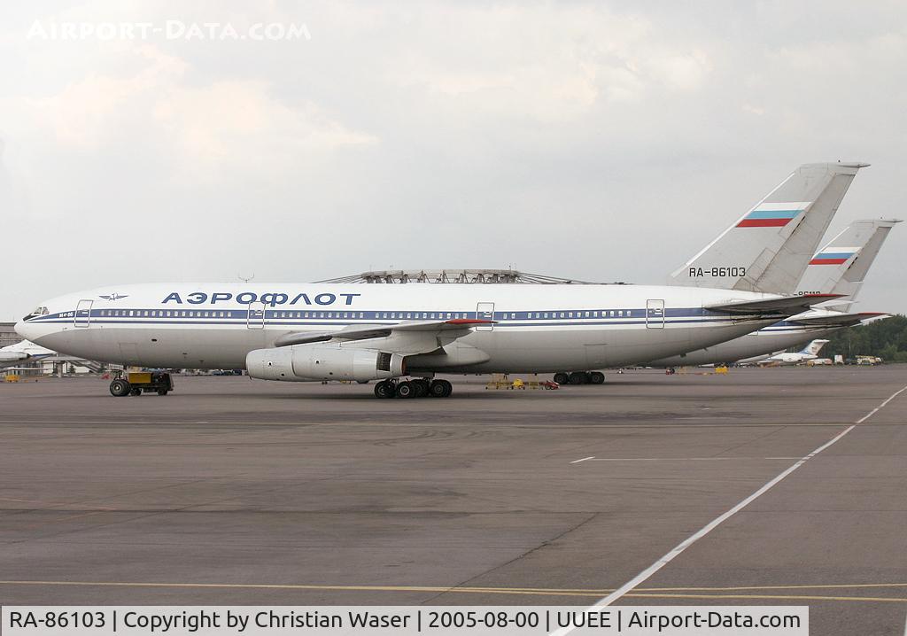 RA-86103, Ilyushin Il-86 C/N 51483208071, Aeroflot