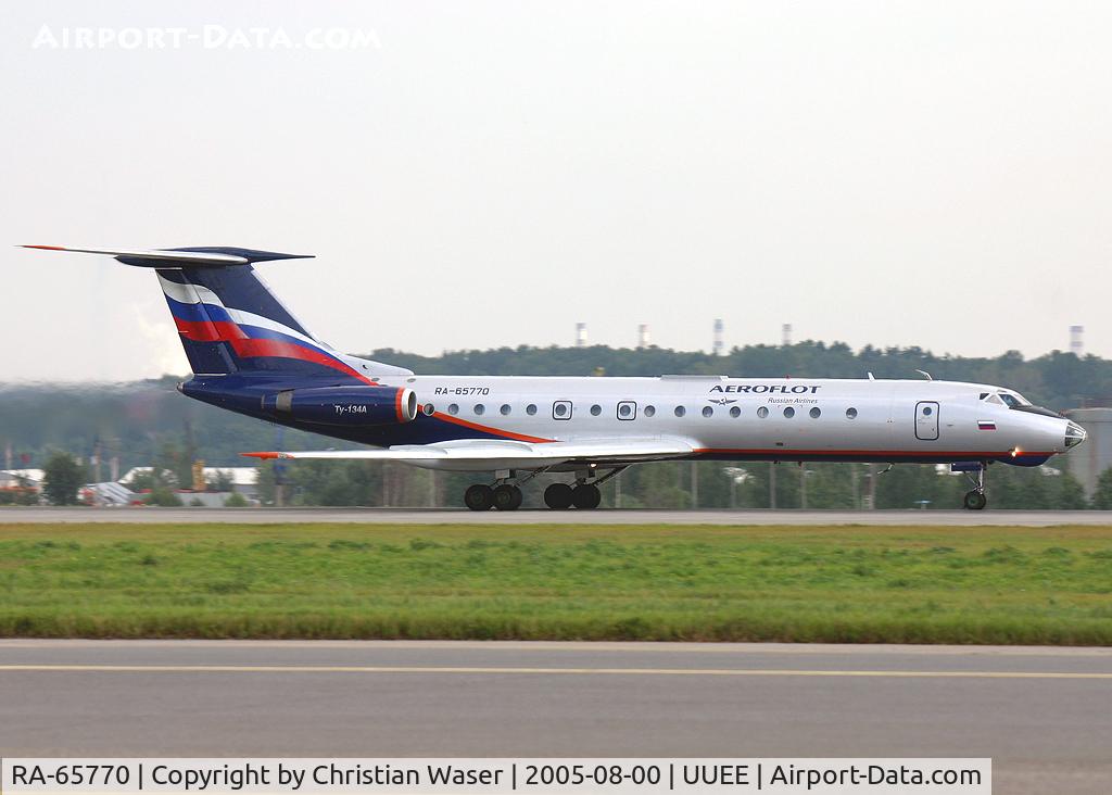 RA-65770, 1979 Tupolev Tu-134A-3 C/N 62430, Aeroflot