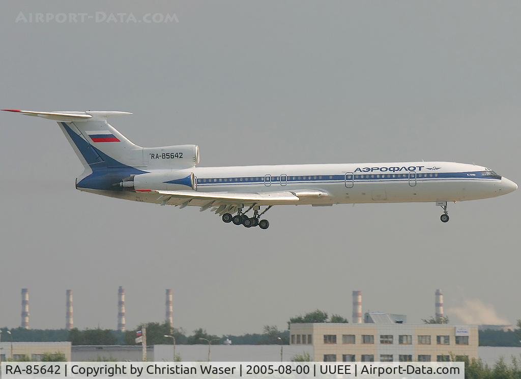 RA-85642, 1988 Tupolev Tu-154M C/N 88A778, Aeroflot