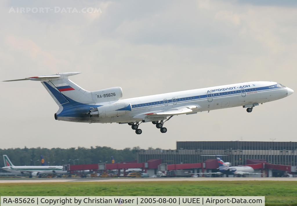 RA-85626, 1987 Tupolev Tu-154M C/N 87A753, Aeroflot Don
