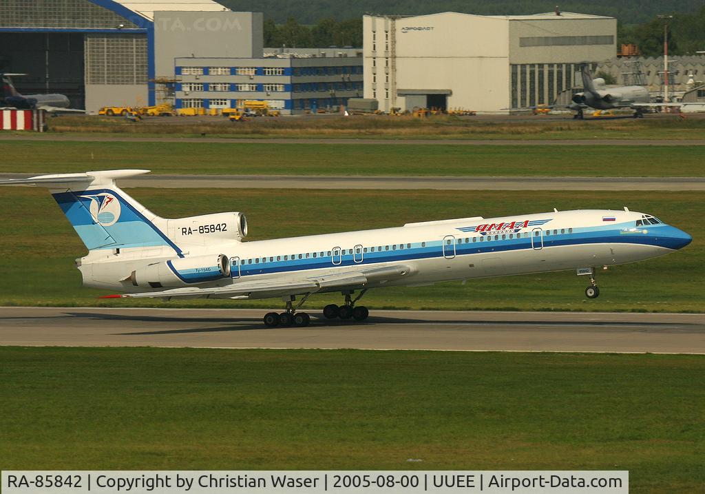 RA-85842, 1980 Tupolev Tu-154B-2 C/N 80A420, Yamal