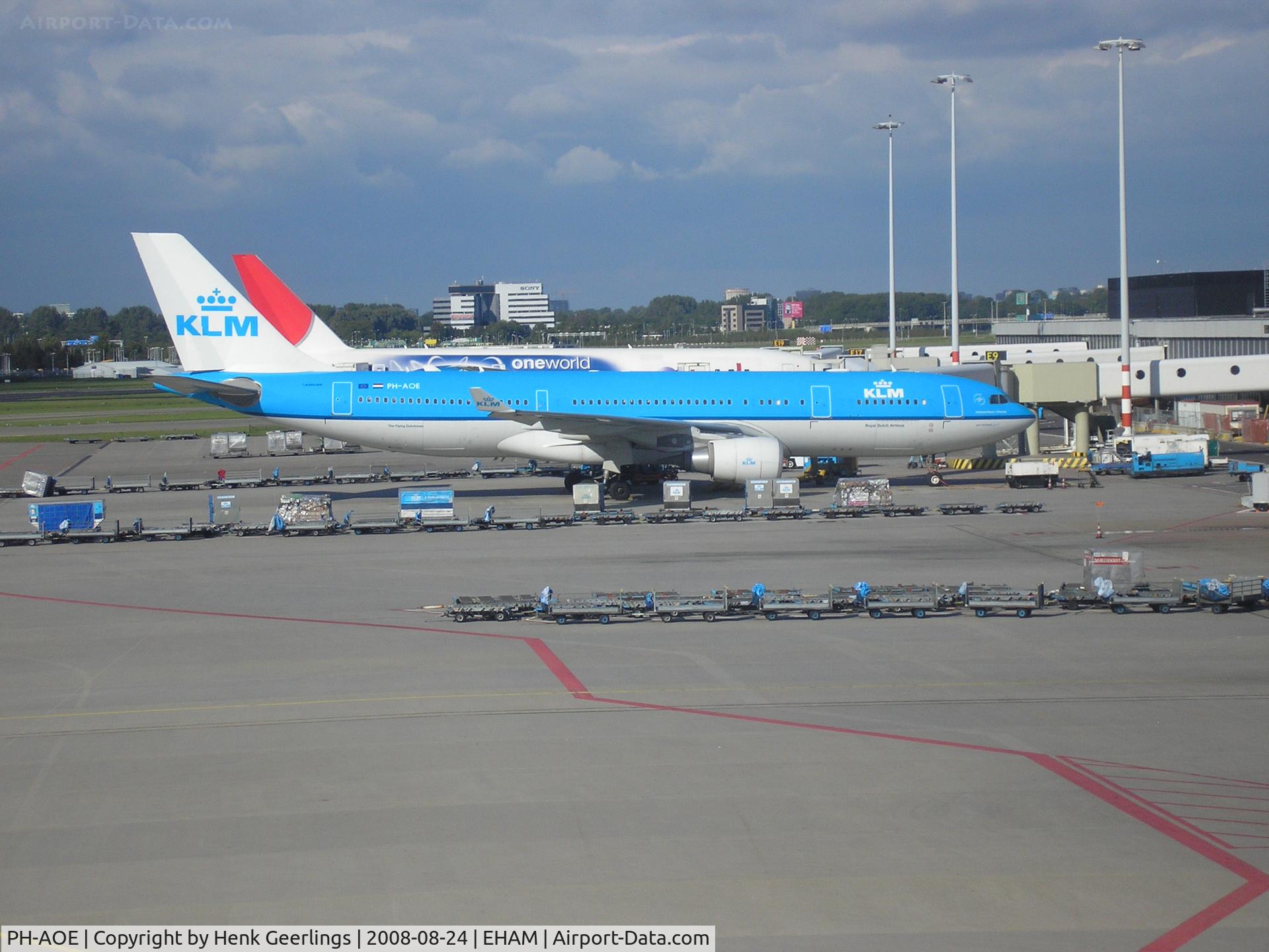 PH-AOE, 2006 Airbus A330-203 C/N 770, Schiphol