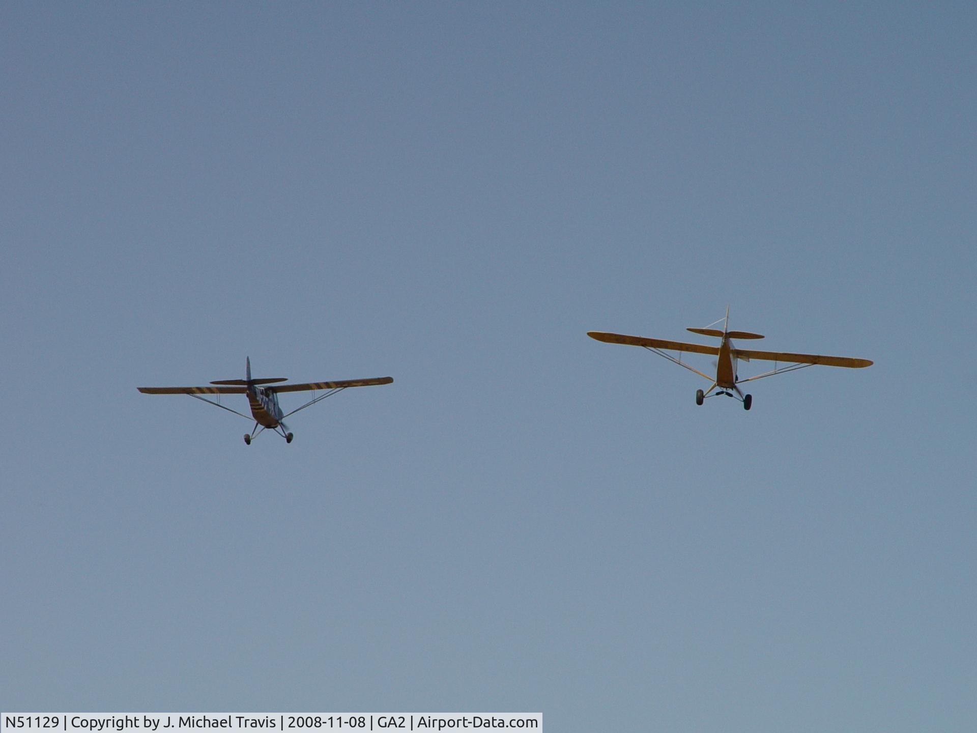 N51129, 1942 Piper J3C-65 Cub C/N 8208, NC 51129 @ Peachstate