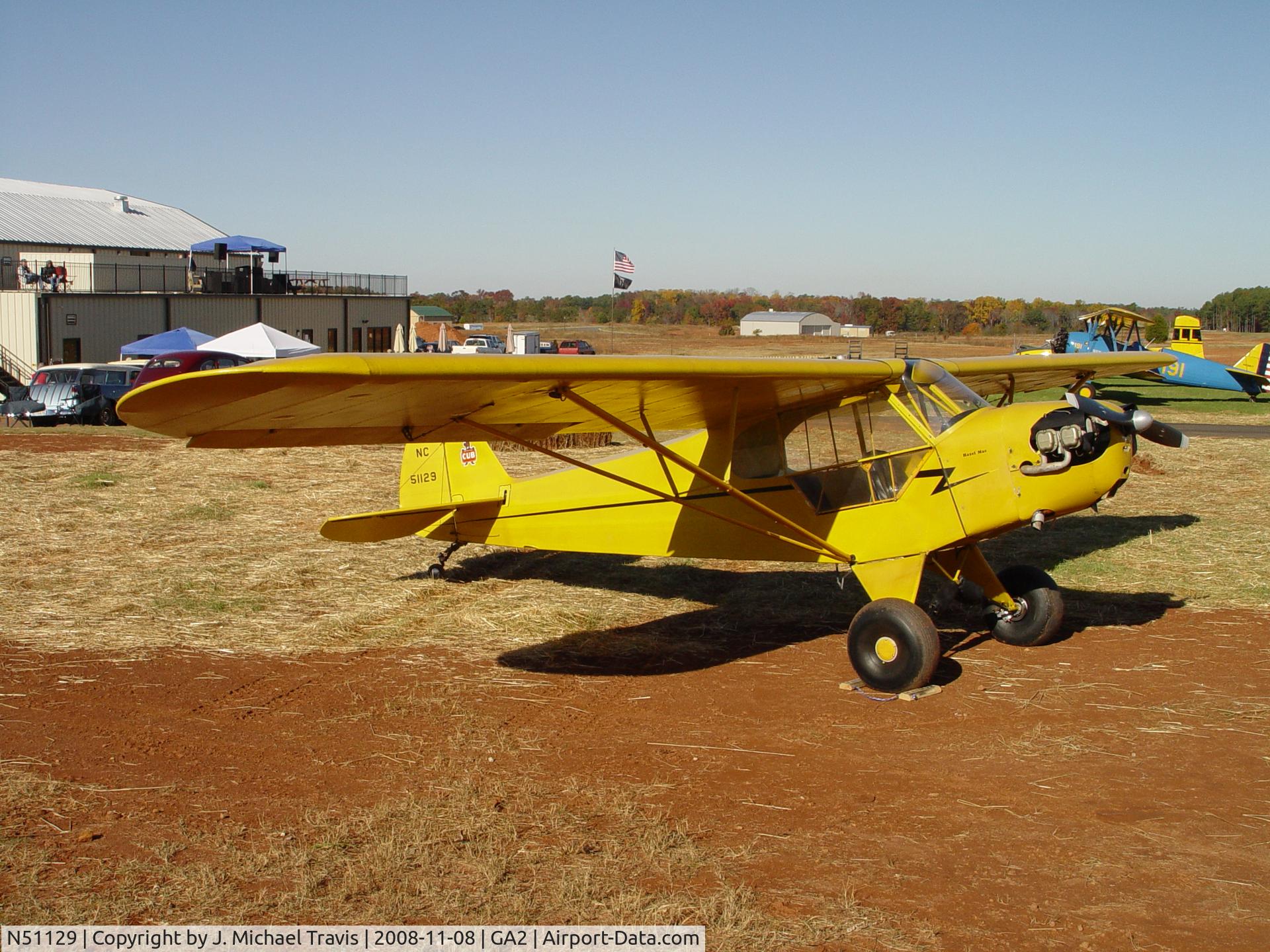 N51129, 1942 Piper J3C-65 Cub C/N 8208, NC 51129