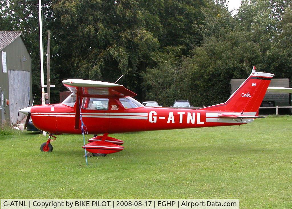G-ATNL, 1966 Reims Cessna F150F C/N 0066, OUTSIDE THE WILTSHIRE AIRCRAFT MAINTENANCE HANGER