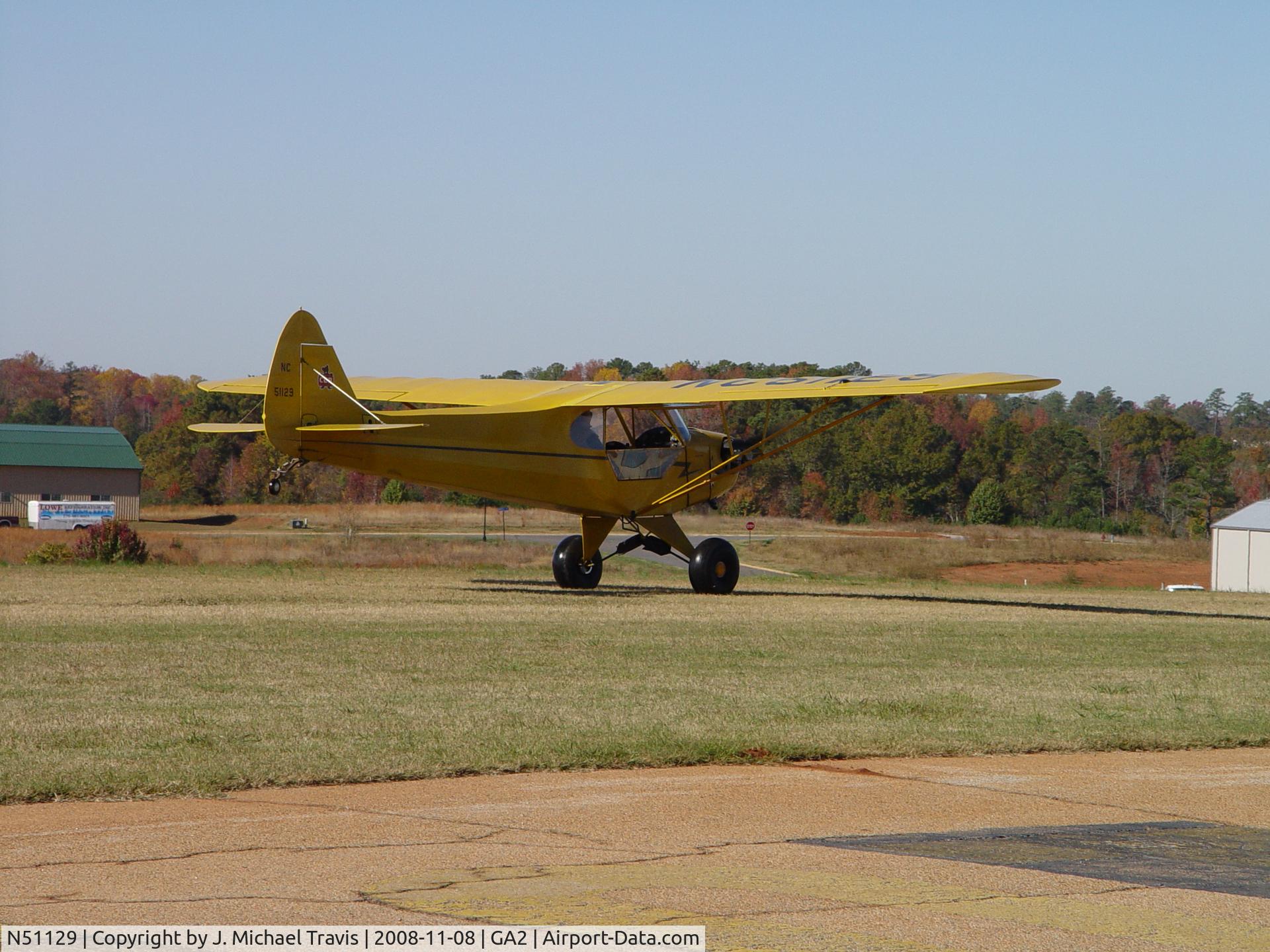 N51129, 1942 Piper J3C-65 Cub C/N 8208, NC 51129
