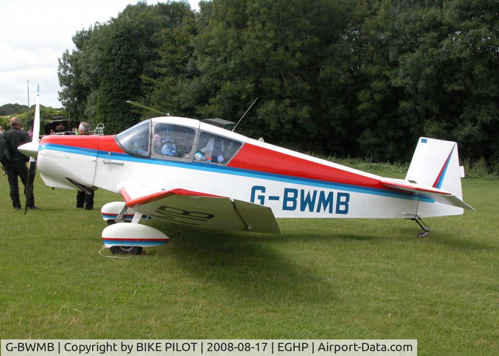 G-BWMB, 1956 Jodel D-119 C/N 77, ONE OF A NUMBER OF JODELS VISITING ON THIS DAY