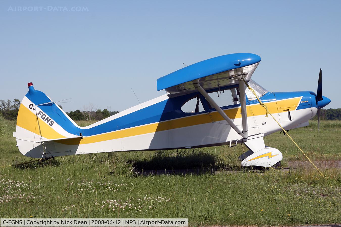 C-FGNS, 1950 Piper PA-16S Clipper C/N 16 715, Arnprior Ontario