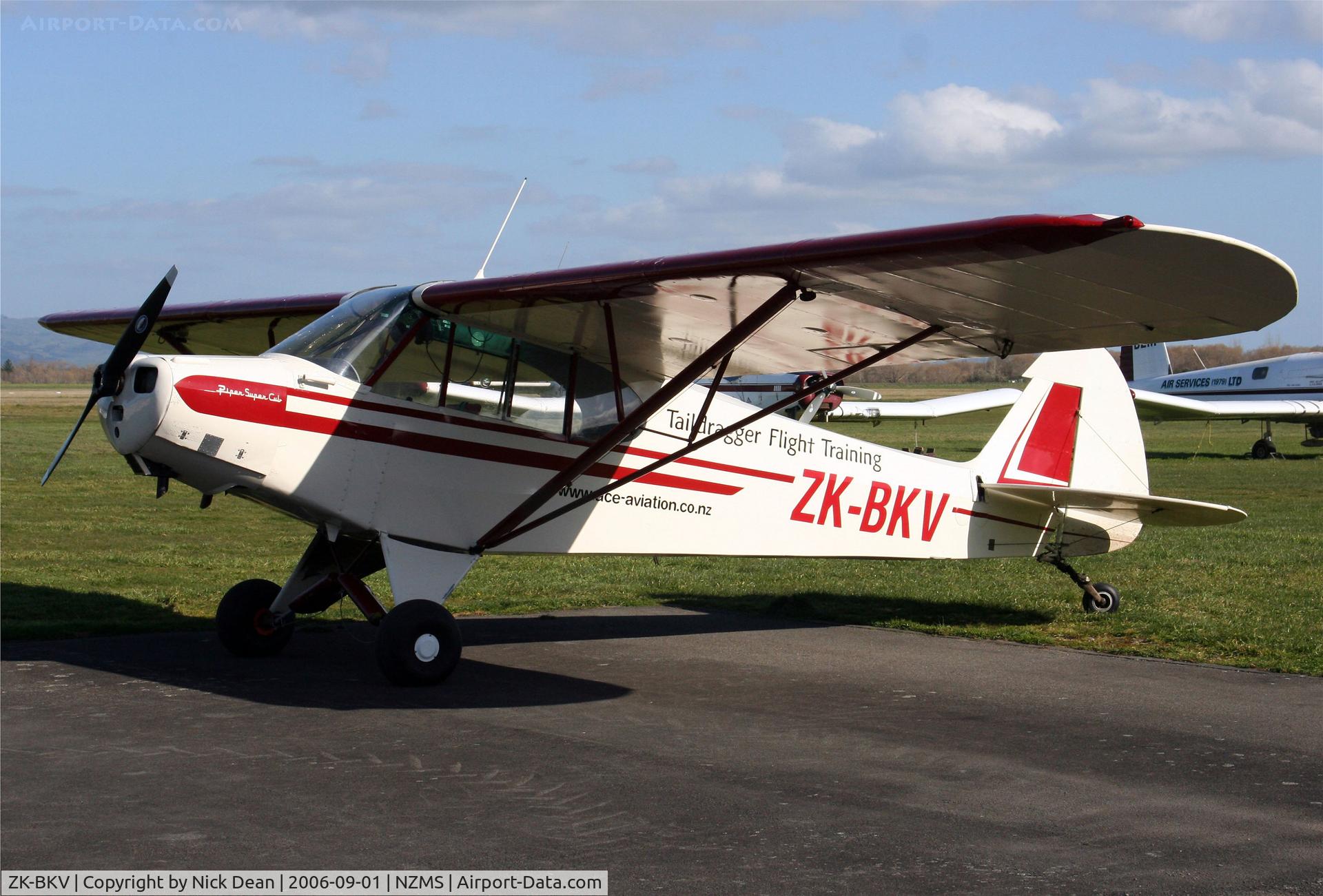 ZK-BKV, Piper PA-18 C/N 18-4643, NZMS