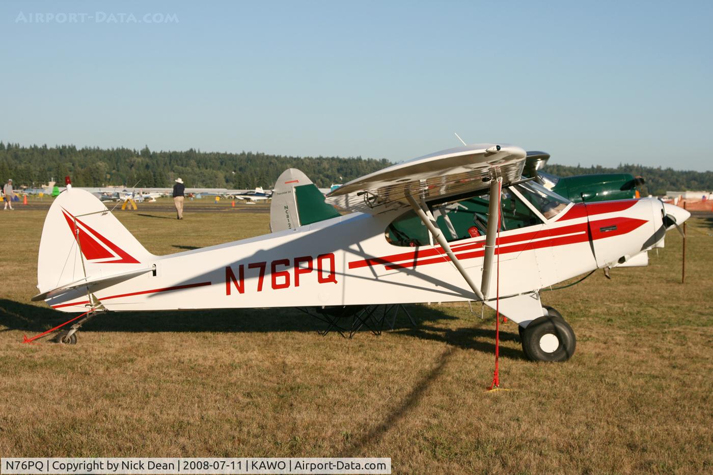 N76PQ, 1976 Piper PA-18-150 Super Cub C/N 18-7609130, /