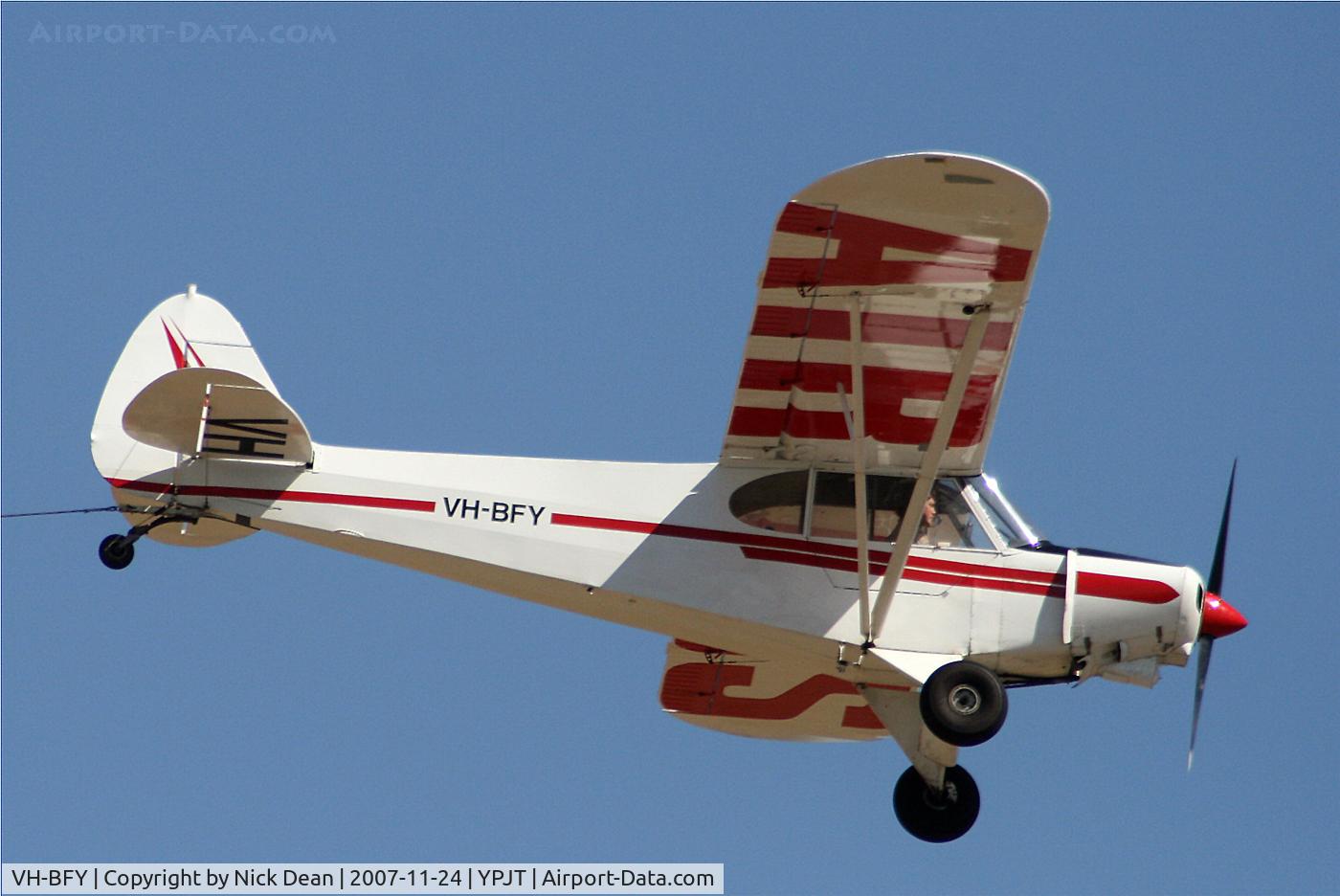 VH-BFY, 1980 Piper PA-18-150 Super Cub C/N 18-8109004, /