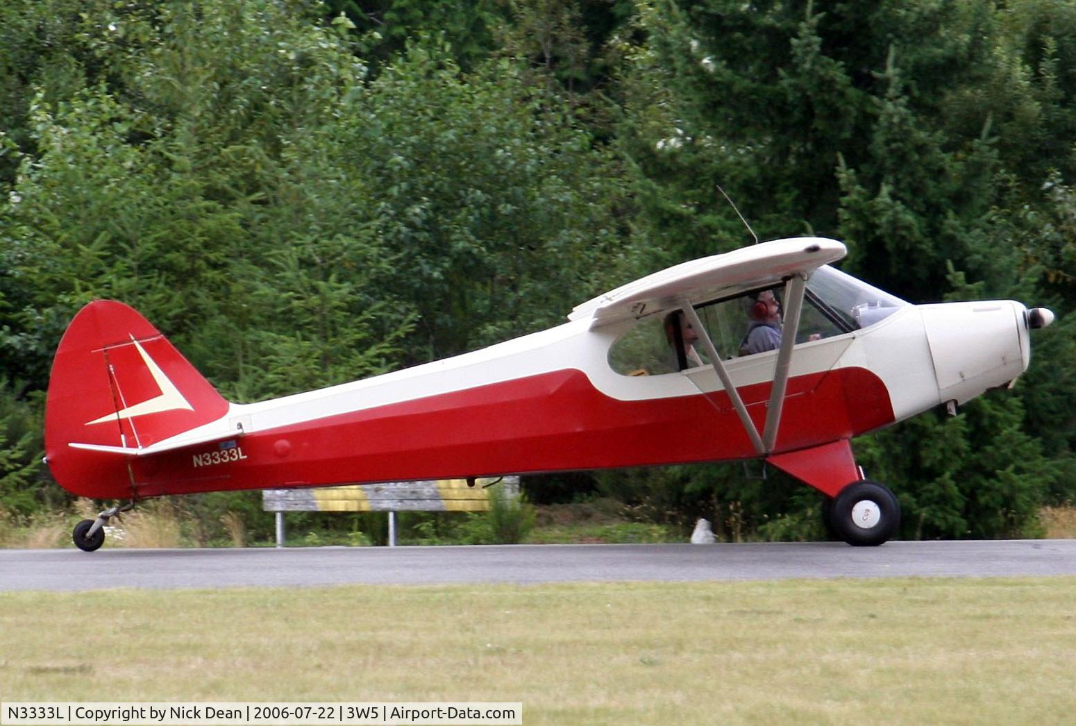 N3333L, 1950 Piper J3L-65 Cub C/N 4609, /
