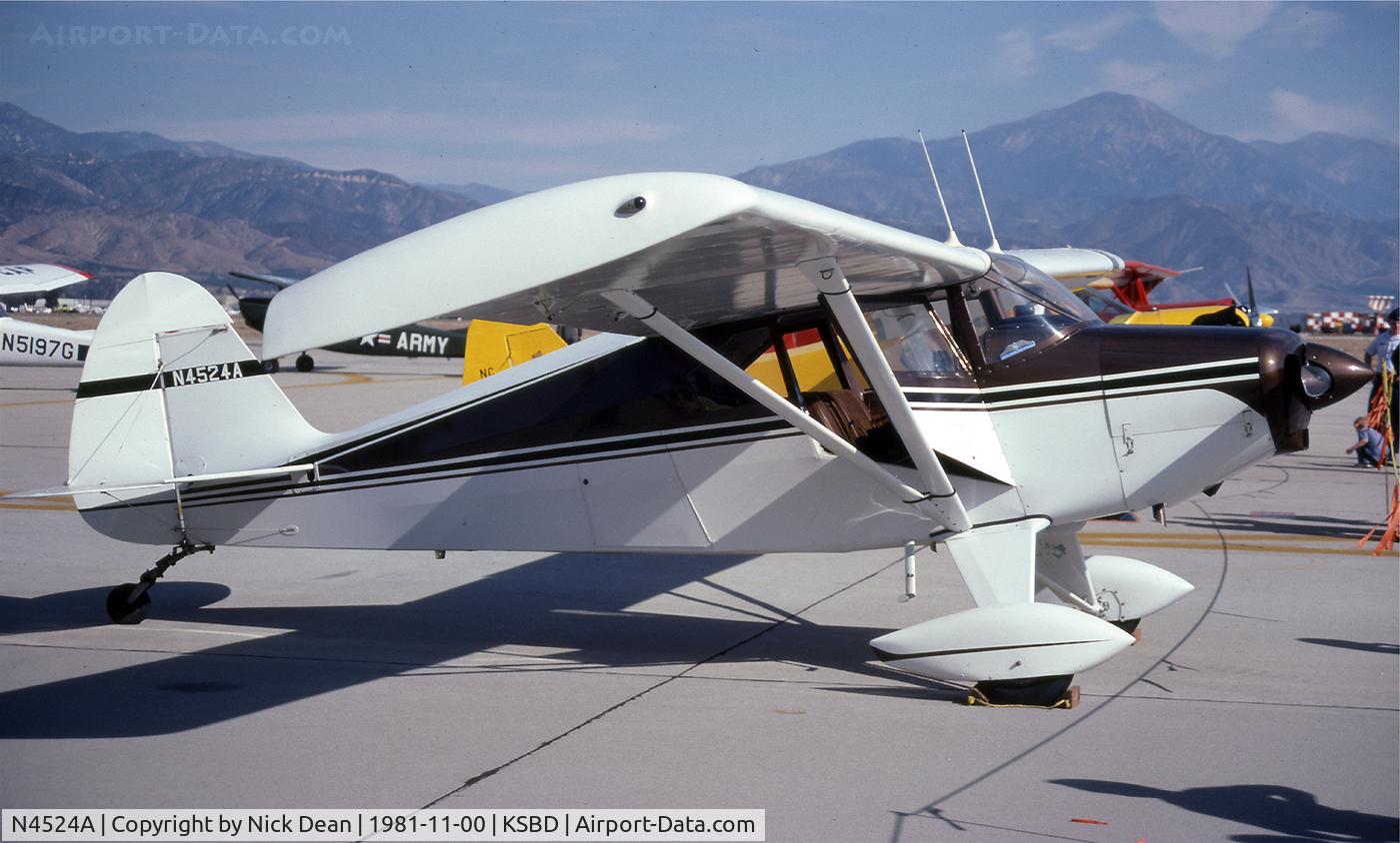 N4524A, 1956 Piper PA-22-150 C/N 22-3832, /