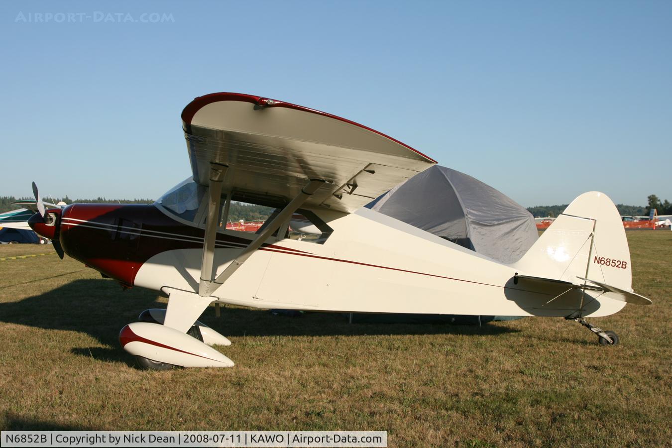 N6852B, 1956 Piper PA-22-150 C/N 22-4151, .