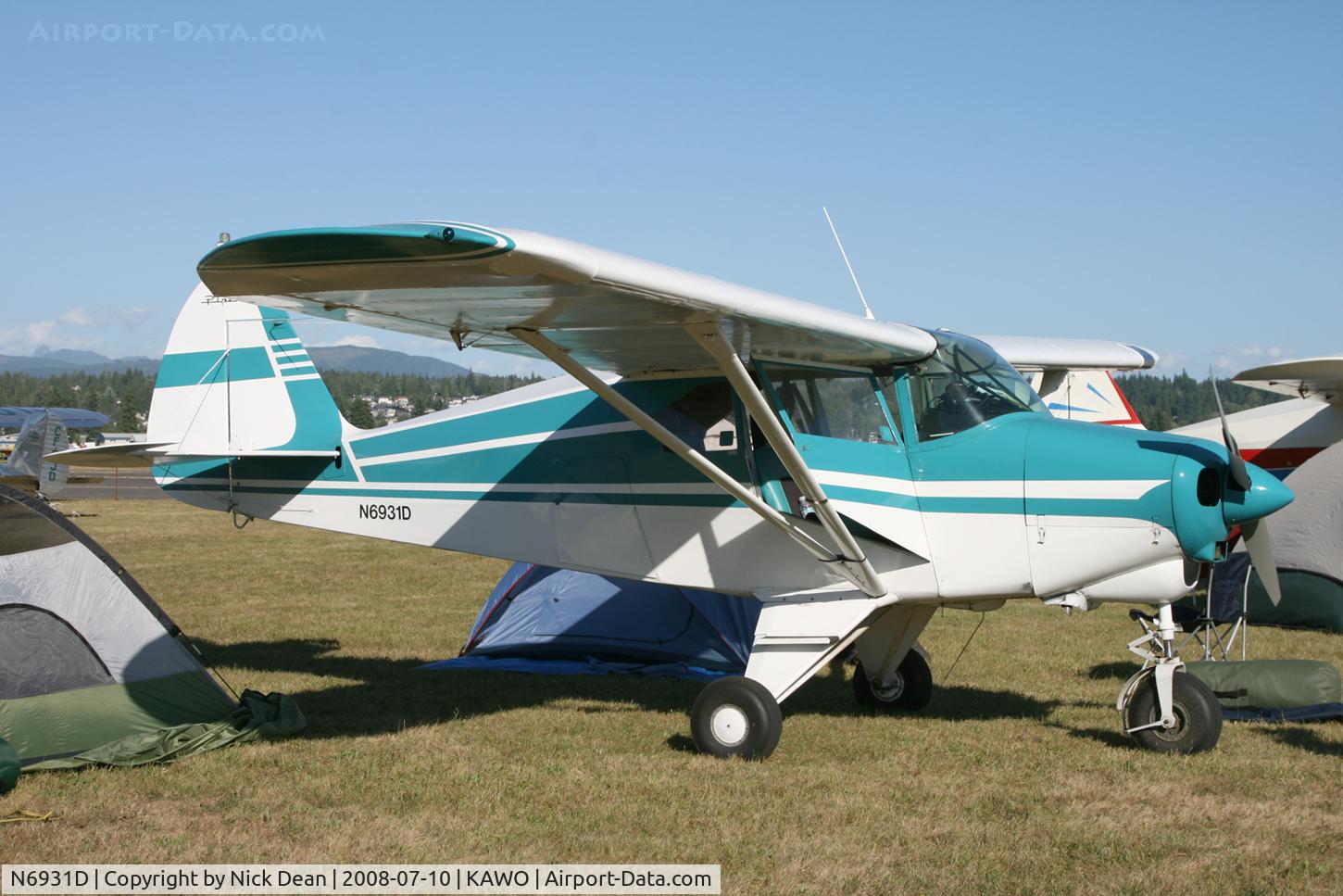 N6931D, 1957 Piper PA-22-150 C/N 22-4859, /