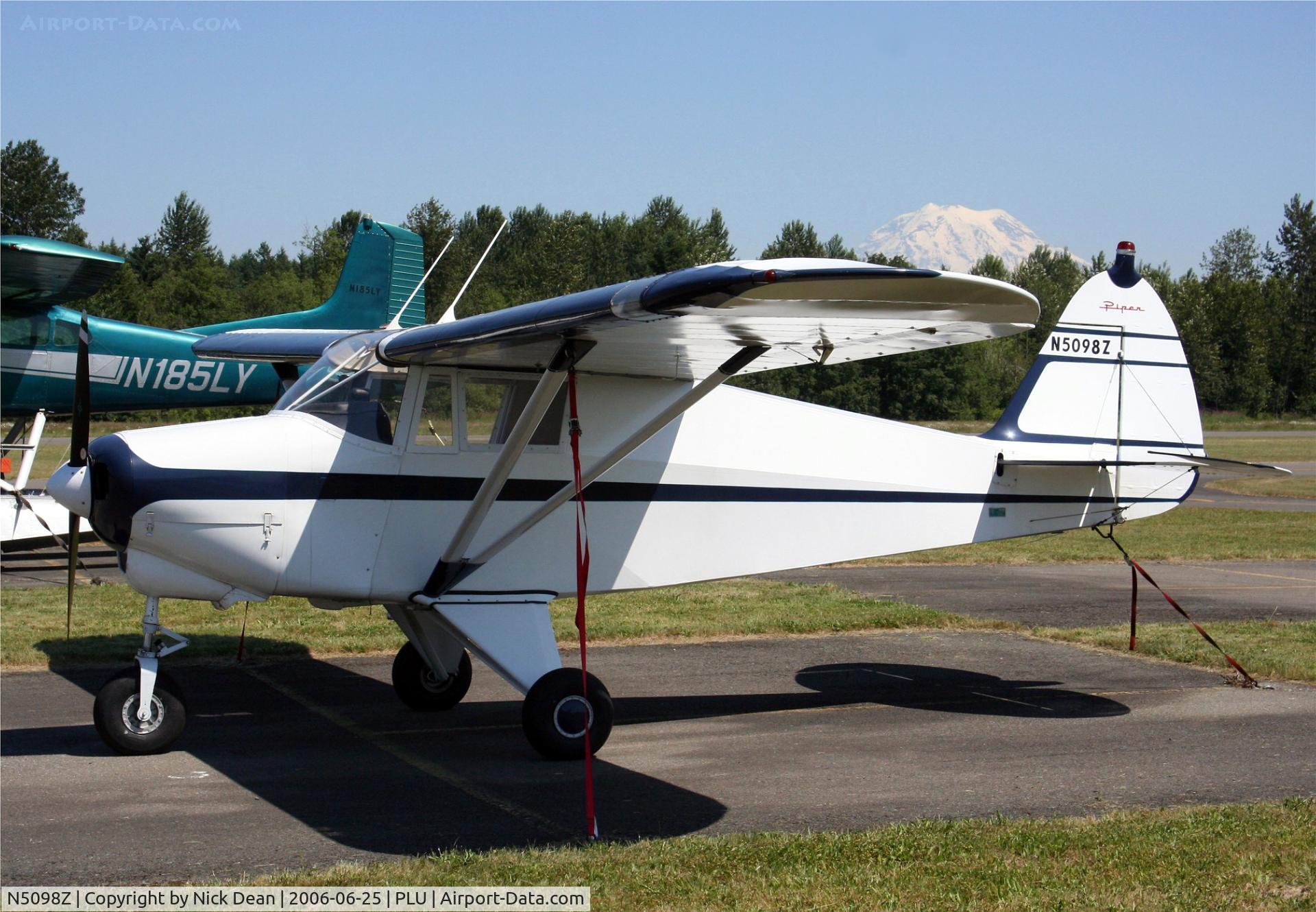 N5098Z, 1961 Piper PA-22-108 Colt C/N 22-8734, .