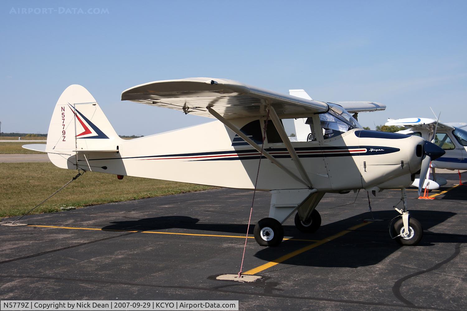 N5779Z, 1963 Piper PA-22-108 Colt C/N 22-9624, /