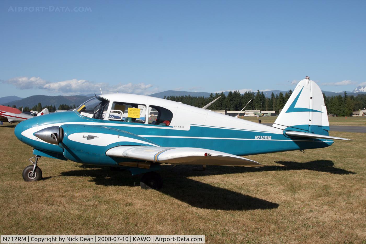 N712RM, 1956 Piper PA-23 C/N 23-499, .