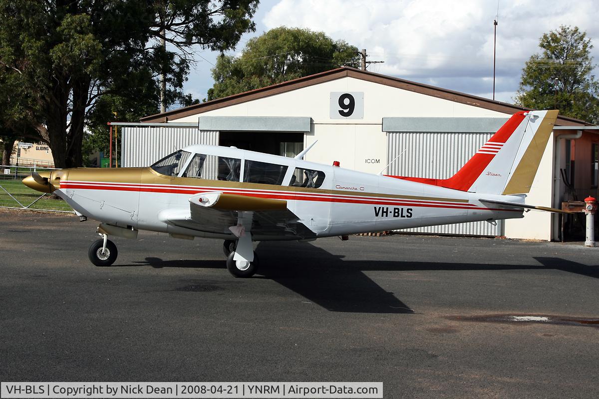 VH-BLS, 1972 Piper PA-24-260 Comanche C C/N 24-5005, .