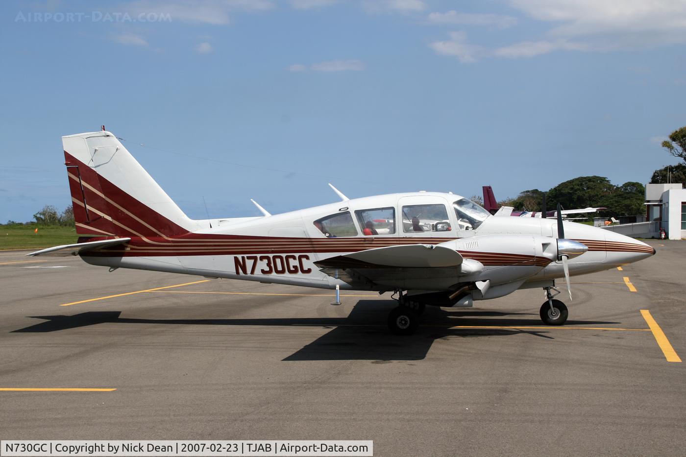 N730GC, Piper PA-23-250 C/N 277305059, .