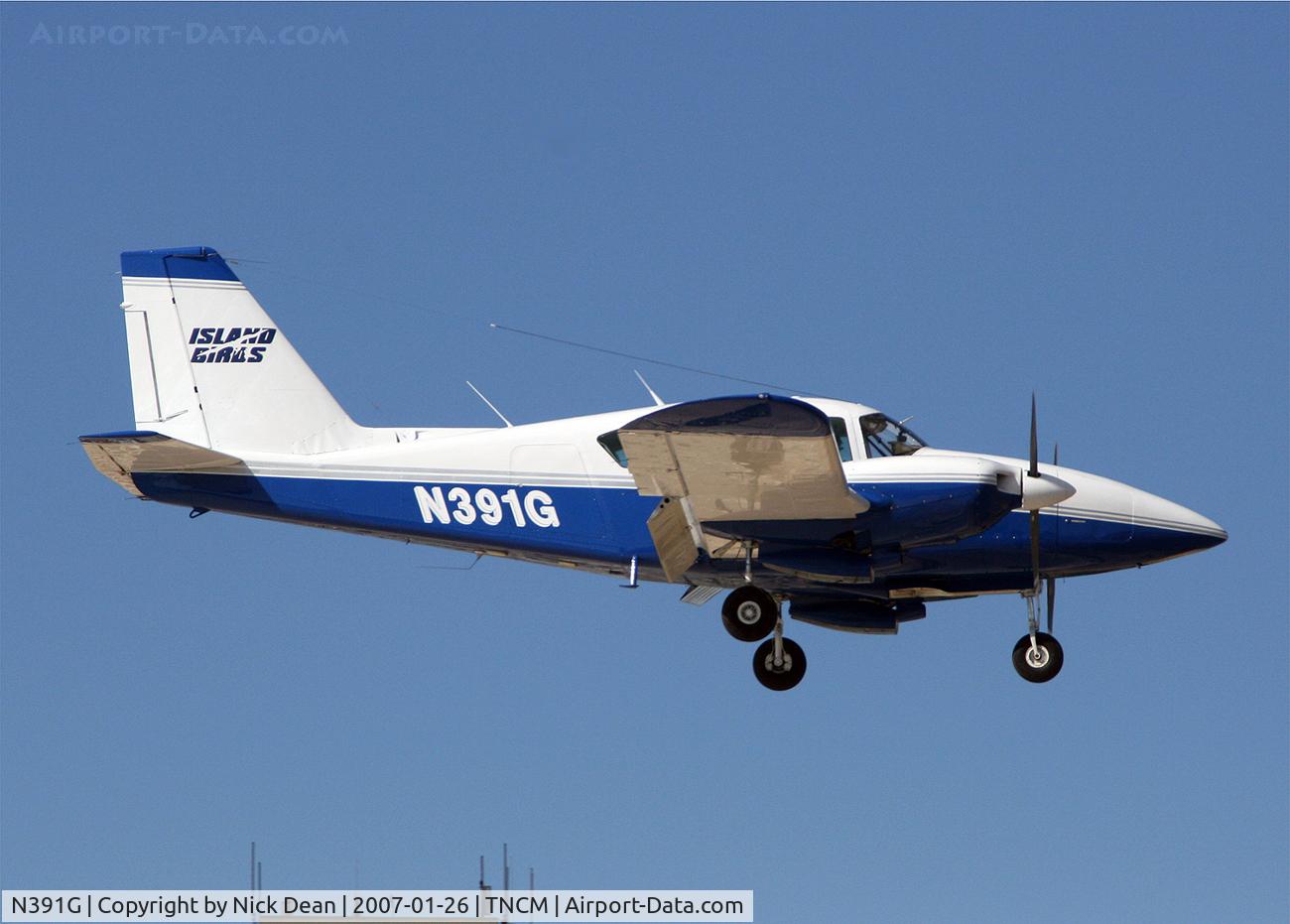 N391G, 1974 Piper PA-23-250 Aztec C/N 27-7405475, .