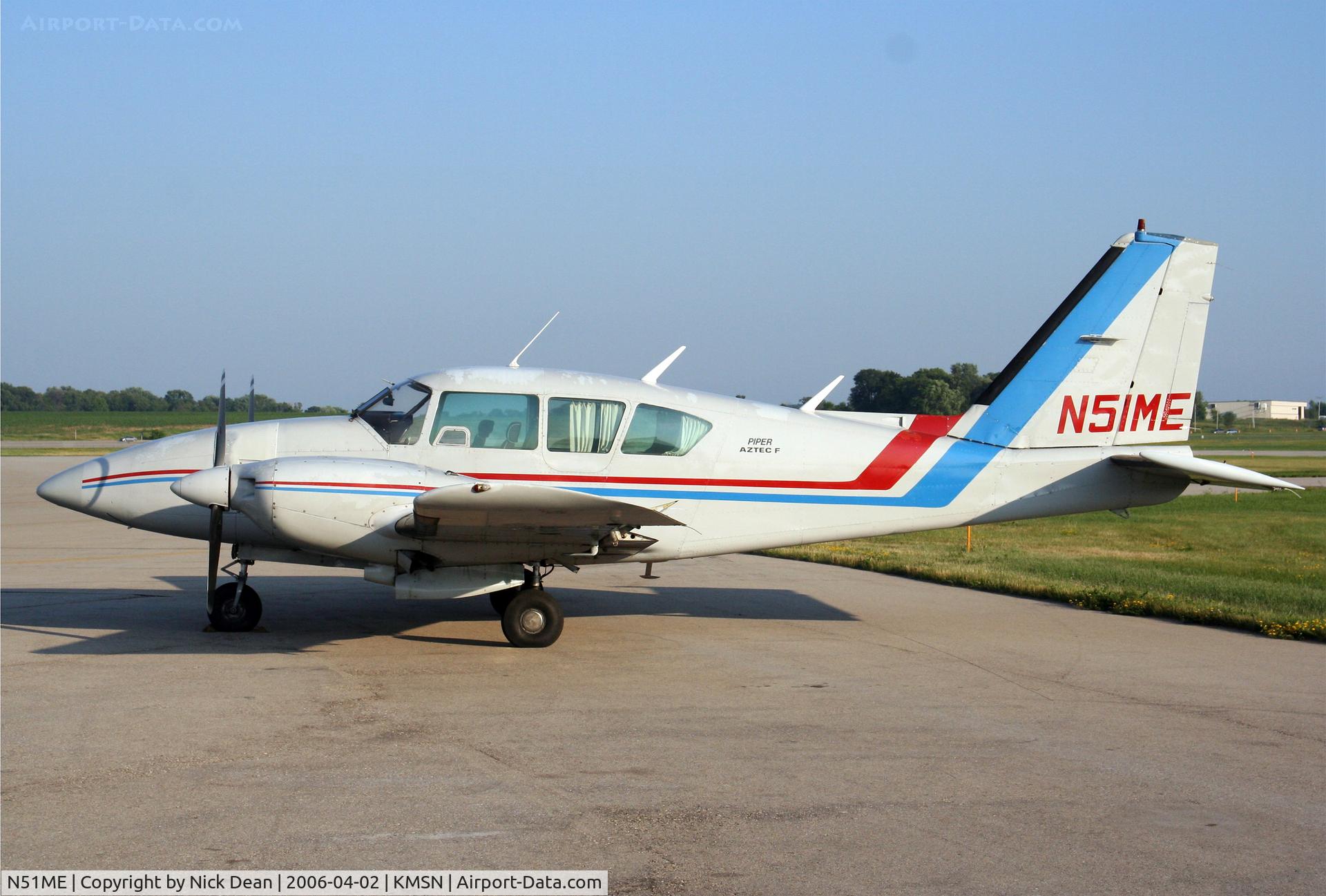 N51ME, 1978 Piper PA-23-250 Aztec C/N 27-7854066, .