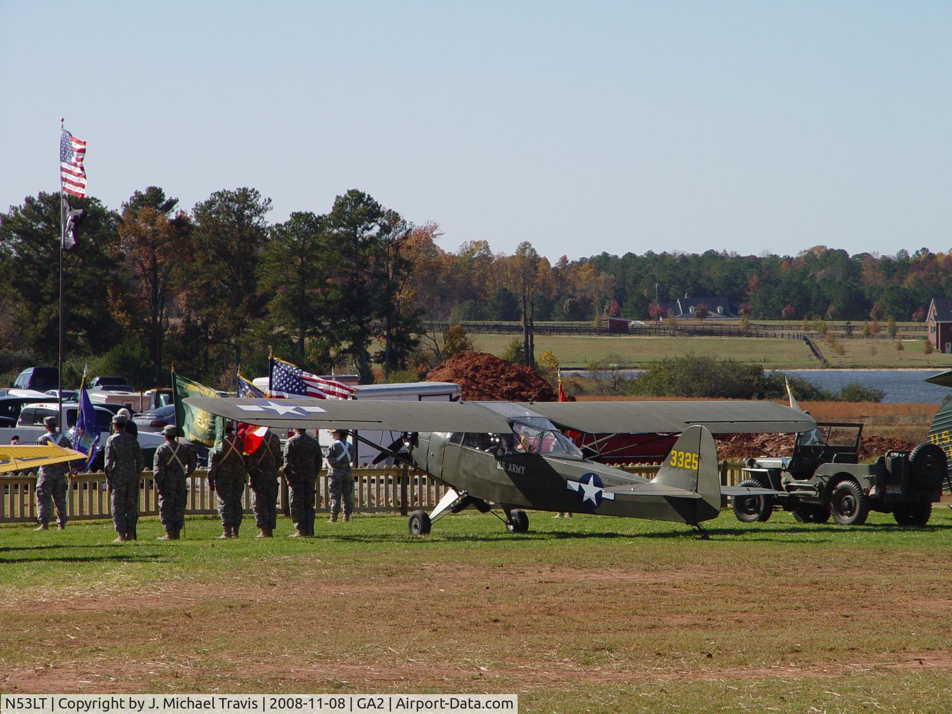 N53LT, 1943 Taylorcraft DCO-65 C/N L-4900, N53LT @ GA2