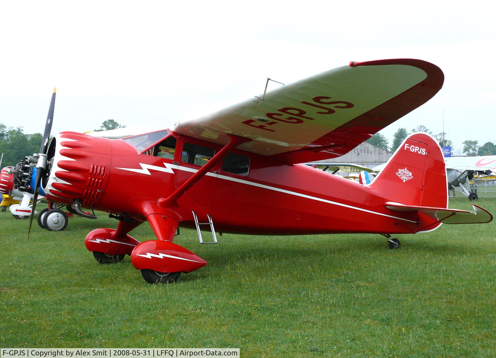 F-GPJS, 1937 Stinson SR-10C Reliant C/N 3-5846, Stinson SR-10C Reliant F-GPJS