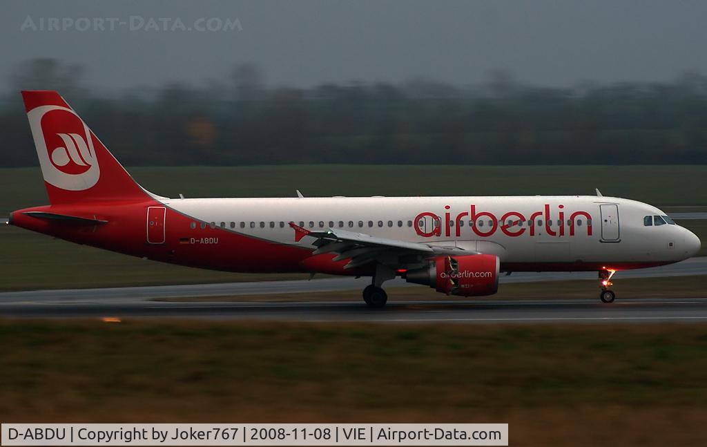 D-ABDU, 2008 Airbus A320-214 C/N 3516, Air Berlin Airbus A320-214