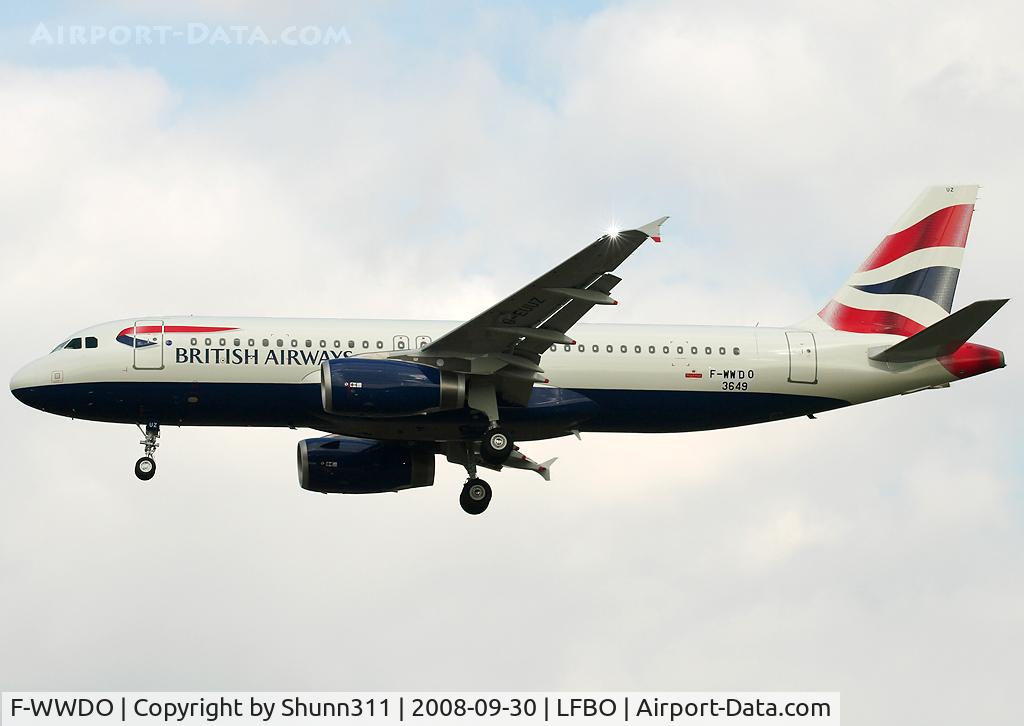 F-WWDO, 2010 Airbus A320-214 C/N 4526, C/n 3649 - To be G-EUUZ