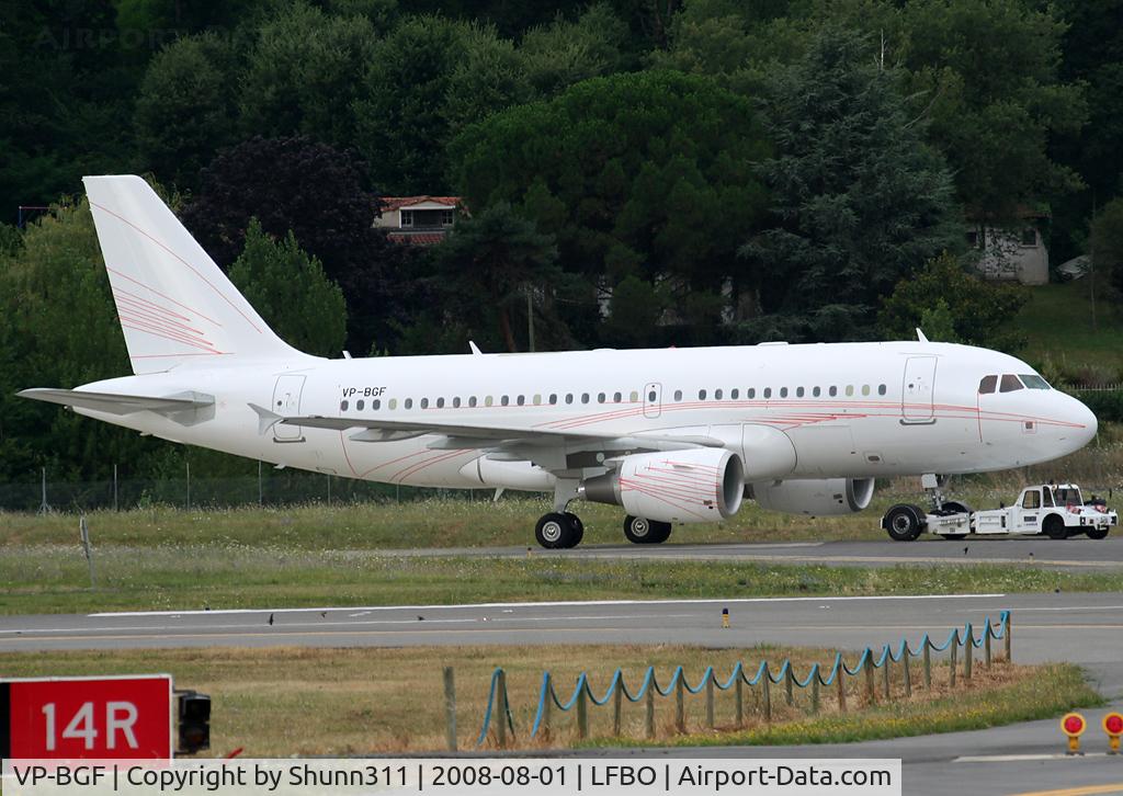 VP-BGF, 2007 Airbus A319-115CJ C/N 3356, C/n 3356 - Tracted to Air France facility... For Ajwa Aviation...